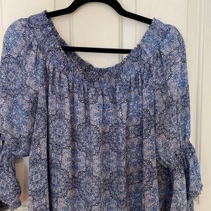 Off the shoulder blouse